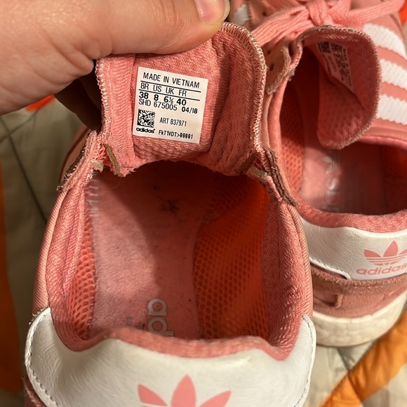 Pink Suede Adidas 🎀 - Picture 8 of 9